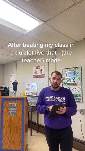 7.7K views · 20 reactions | A little friendly Quizlet Live competition never hurt anyone ✨ Credit: @mr_fiske_ag on TikTok #quizlet #teachers #teachersoffacebook #classroomactivities #teacherstudent | Quizlet | Facebook