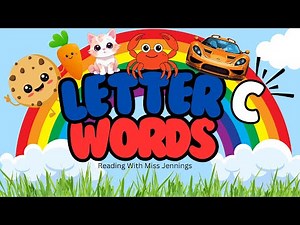 Learn the Letter C | Fun Learning Activity to Get Kids Reading | Miss Jennings