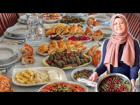 Traditional Turkish Dinner / Ramadan Menu | 8 Recipes And Planning Guide