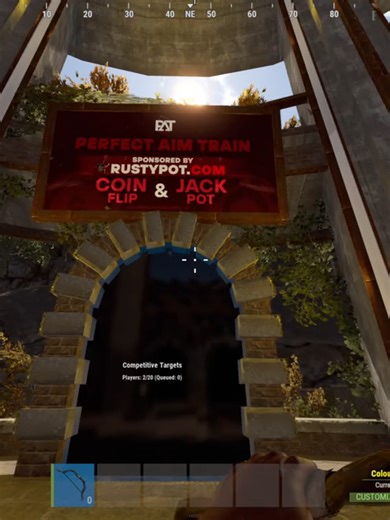 Tattedtaco lets see what u got. Denny AIM TRAIN CHALLENGE.. #rust #rustclips #rustaimchallenge @dennypete @tattedtaco