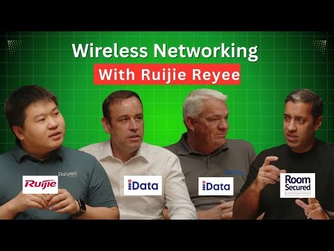 Securing the Room – Ep 4: Ruijie Networks x IDATA | Free Cloud Portal, Wireless Bridges & AI Tools