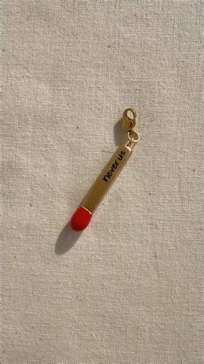 Making a Match Charm with Polymer Clay 🔥