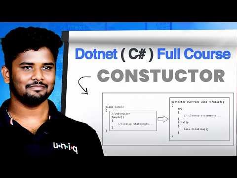 Dotnet C# free course 2026 | Ep 20 | C# Constuctor in Tamil