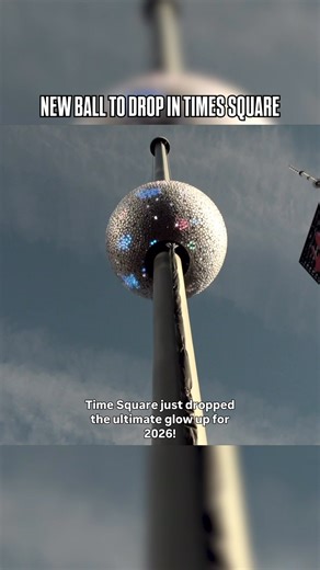 Meet the Constellation Ball! Times Square just got a glow-up for New Year’s Eve in the form of the biggest ball ever! This is 12,350 lbs of pure sparkle! It features 5,280 Waterford crystals and customizable LED displays that dance to music. You can catch it on Coast-to-Coast Countdown to 2026 on FOX 8 and the FOX 8 CLE smart TV streaming app starting at 11 p.m. More: https://fox8.com/nyecoasttocoast/ (Video from Times Square Alliance) | Fox 8 News