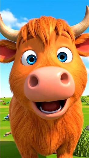 cow short video #cartoon #shortclips #animal