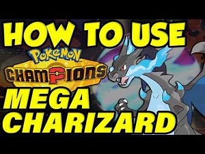 HOW TO USE MEGA CHARIZARD X! Mega Charizard Moveset Guide / Best Charizard Builds Pokemon Champions