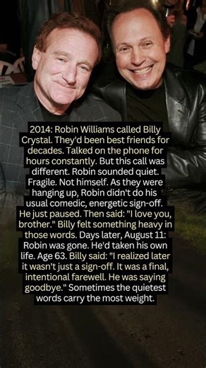 THEIR FINAL PHONE CALL WASN'S A SIGN-OFF... IT WAS A GOODBYE