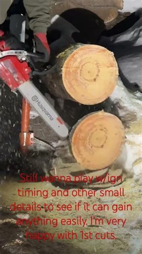 Jonsered 2149/346 build 1st cuts