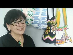 Tutorial 8 de como tejer mochila WAYU DESDE CERO