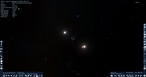 I just discovered SpaceEngine and it's incredible, it's a 1:1 scale space simulator!! you can travel freely at the speed you decide and you can visit every little point in space