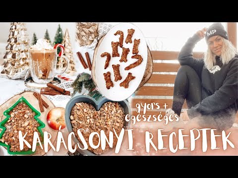 EGÉSZSÉGES KARÁCSONYI RECEPTEK 🎄