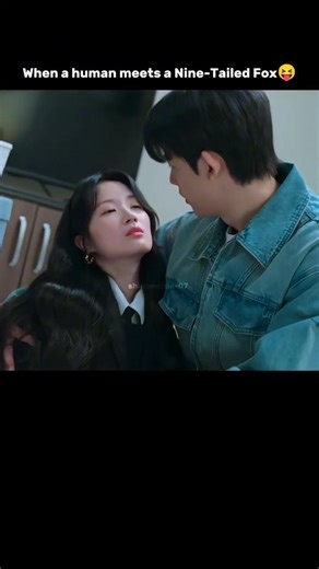 Human vs nine tailed Fox 🦊♥️ #notailtotell #parksolomon #kdrama #fyp