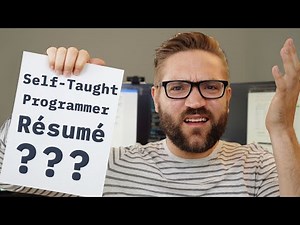 What to Include in Your Résumé (as a Self-Taught Programmer)