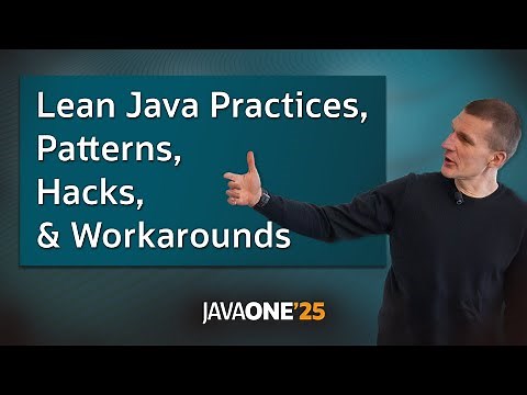 Real World Lean Java Practices, Patterns, Hacks, and Workarounds