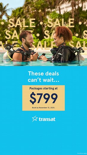 Must-see deals on the all-inclusive packages of your dreams! | Transat