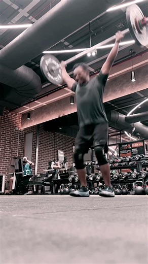 Power Snatch WOD 65 for time #crossfit #crossfitworkouts #fitness #fitnessmotivation #gym