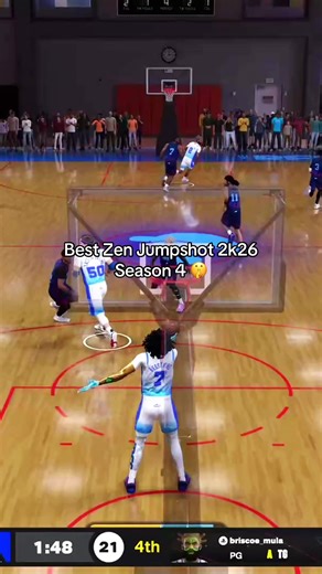 Mejor Jumpshot 6’11 de CapCut para NBA 2K26 Temporada 4