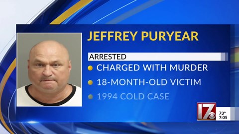 Man arrested in 1994 murder of toddler