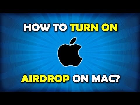How To Turn On AirDrop On Macbook Pro / Air / iMac?