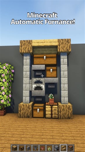 Charles MC on Instagram: "Minecraft Automatic Furnance! Follow me for more Tutorials Minecraft❤️ Save this video and share at friends🤩#reels #minecraftideas #minecraftbuilds #minecraftautomation #minecrafttutorial #minecraftpc #minecraftmemes #minecraft #minecraftbuilds #minecraftinspirations #minecrafttutorial #minecraftdaily #minecrafthacks #minecraftonly #minecraftbuildings #charlesmc#trendingreels❤️ #trending"