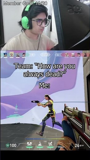 how are you always dead? #valorant