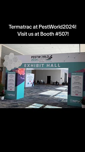 Termatrac at PESTWORLD 2024! Visit us at Booth #507 and explore the exciting products Termatrac has to offer! Our incredible Sales Team is ready to guide you in finding the perfect solutions for your business needs. Don’t miss out! #pestworld2024 #termatrac #usa #denvercolorado #itraker #pestcontrol #termites #detect