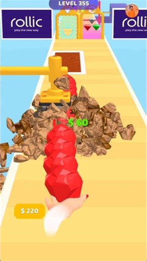 gem run gameplay #viral #funnygame #shorts