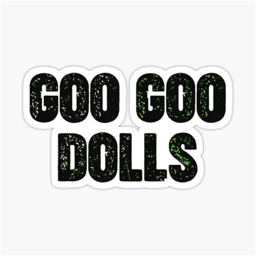 Goo Goo Dolls Concert Sticker, Rock Band Vinyl Decal, Music Lover Gift, Waterproof Laptop Car Sticker, Alternative Rock Fan Art #48 - Etsy