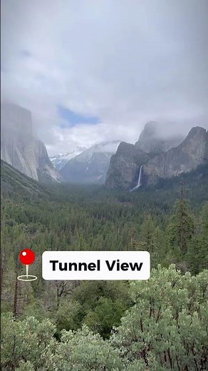 Peaceful Yosemite Day 1 🌄 Tunnel View + Swinging Bridge + Bridalveil Fall