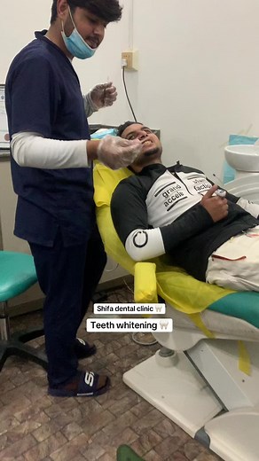 Teeth whitening 🦷one million views #dr_hammad_official #unfreezemyacount #dentistry #vedioviral #100kviews #fypシ゚viral