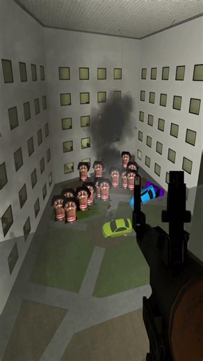 RPG vs 15 OBUNGA CARS (Garry's Mod Chaos) #gmod