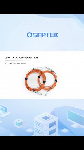 This 40G QSFP active optical cable is widely applied in data centers for high-performance computing network cabling systems. QSFPTEK owns various lengths and storages for clients to choose. #qsfptek #optical #AOC #opticalcable #cable