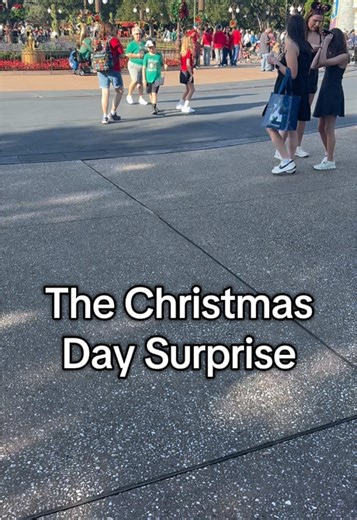 Christmas Surprise at Magic Kingdom for Our Kids