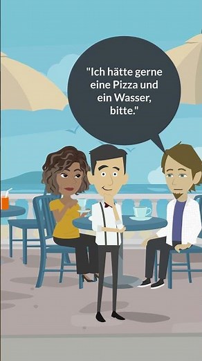 Deutsch lernen in 60 Sekunden: Wie bestelle ich im Restaurant?