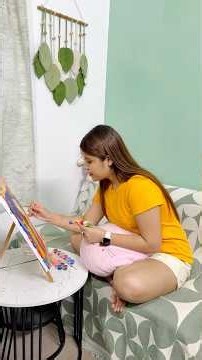 Day 1360 : First time Canvas-এ Painting করলাম🎨🖌️