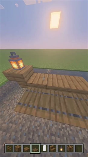Super simple small boat tutorial Minecraft #minecraft #gaming #simple #tutorial #boat #shorts