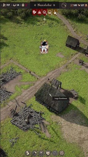 Manor Lords: Strategic Demolition for Resources #manorlords