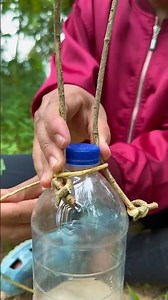 Survival Skills: Don’t Throw Away Your Bottle! Try This Simple Trick #ideas #forest #camping
