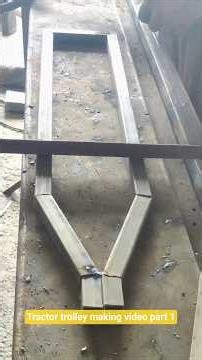 Powerful Tractor Trolley Project || How to make a trolley ‪@SukhbirSkill ‬