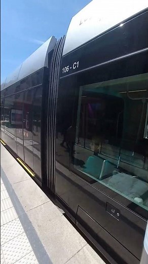 Luxembourgi CAF Urbos villamosok #tram #Luxembourg #city #caf #villamos #shorts #új #tramline #viral