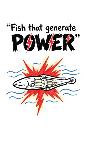 Shocking creatures underwater