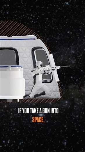 Rockets are just guns, recoil is essentially how they work in the vacuum of space #rocketscience