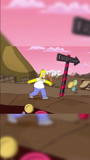 Homer's Chocolate Fantasy in The Simpsons Game