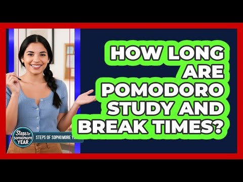 How Long Are Pomodoro Study And Break Times?