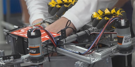 China Spring High School Robotics Team competes in first-ever competition