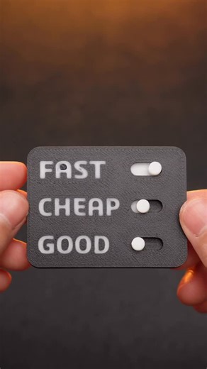 STAN 3D on Instagram: "3D Printed Fast Cheap Good Filament: @inslogic3d #3dprinting"