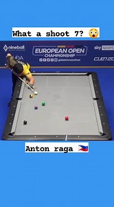 Anton Raga… WHAT A SHOT! 😱🔥 Shot #7 was pure class — perfect aim, smooth execution, and absolute confidence. #AntonRaga #WhatAShot #Shot7 #PoolShot #Billiards #CueSports #PerfectShot #ProPool #PoolHighlights #9Ball #ViralBilliards 🎱🔥 | M Deni Hariyanto