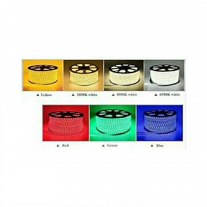 UK Best 240v RGB 50m Strip Reel Dimmable/Colour Changing LED Strip Lights with Remote IP67 | LED Supply & Fit