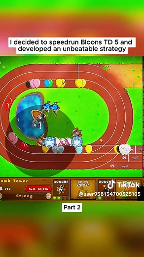 Unbeatable Strategy for Bloons TD 5 Speedrun