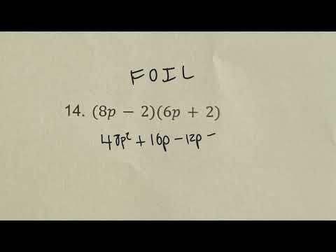 algebra quiz review sheet